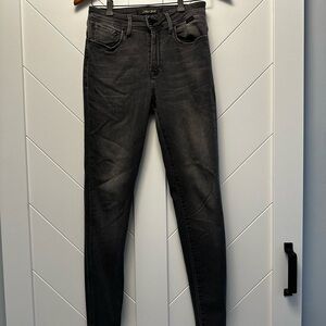 Mavi Women's Dark Gray Skinny Jeans